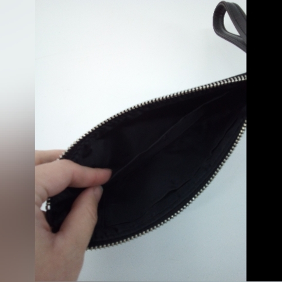 Bobbie Brown Vegan Leather Sunglasses Pouch with Pockets Zipper Graphic Bag - Picture 9 of 10